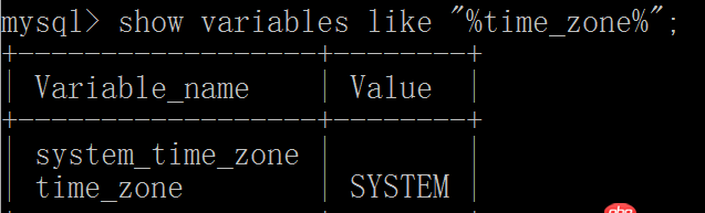 windows10 - mysql時(shí)區(qū)問(wèn)題
