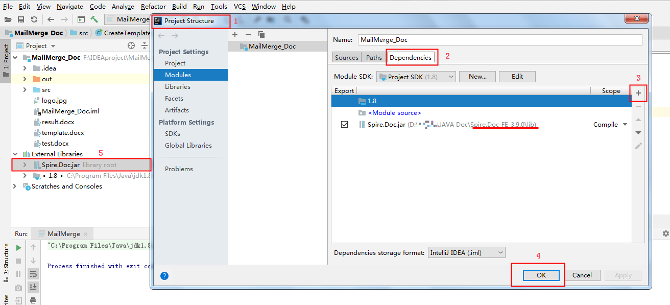 Java 在Word中創(chuàng)建郵件合并模板并合并文本和圖片的操作方法