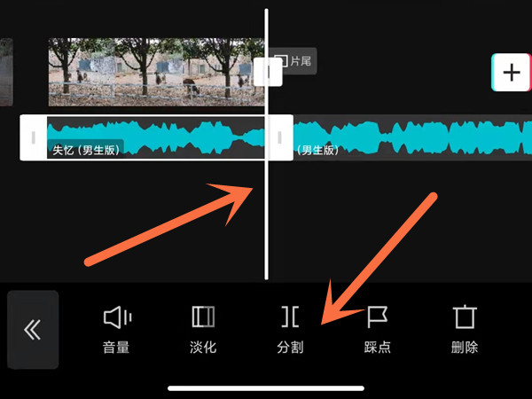 剪映怎么剪掉多余的音樂