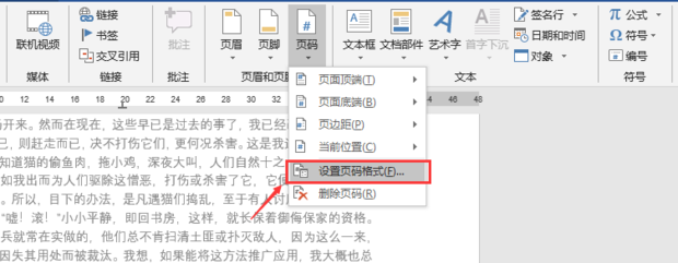Word頁碼怎么設(shè)置第二頁頁碼為1?