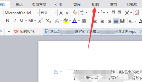 wps標(biāo)尺怎么調(diào)出來?