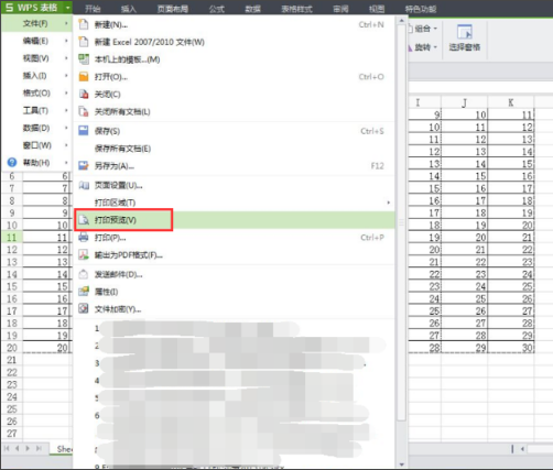 Wps打印區域怎么設置？