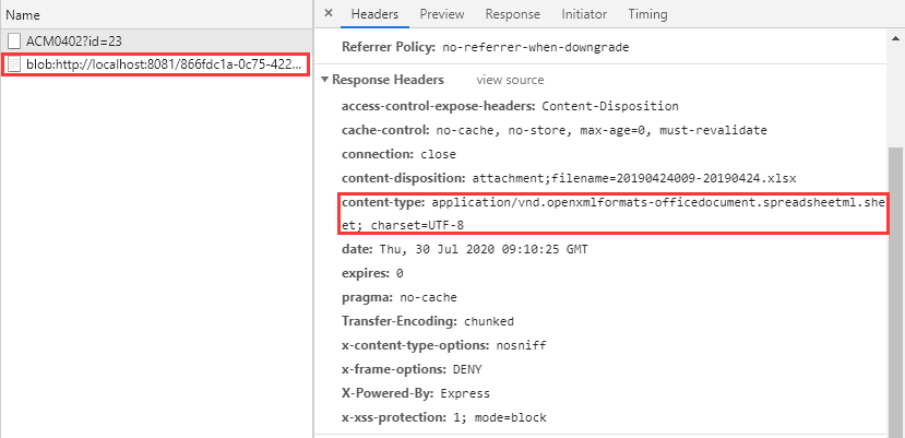 Vue通過Blob對象實現(xiàn)導出Excel功能示例代碼