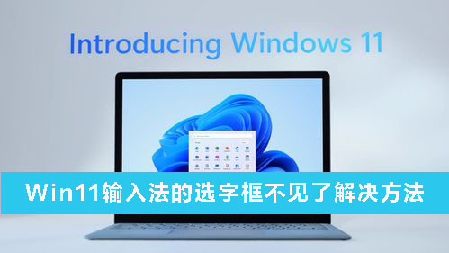 Win11輸入法的選字框不見了怎么辦？Win11輸入法的選字框不見了解決方法