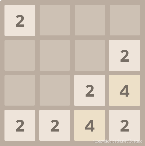 用Python手把手教你實現2048小游戲