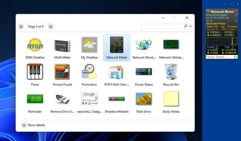 如何在Windows11中使用網絡速度監視器？