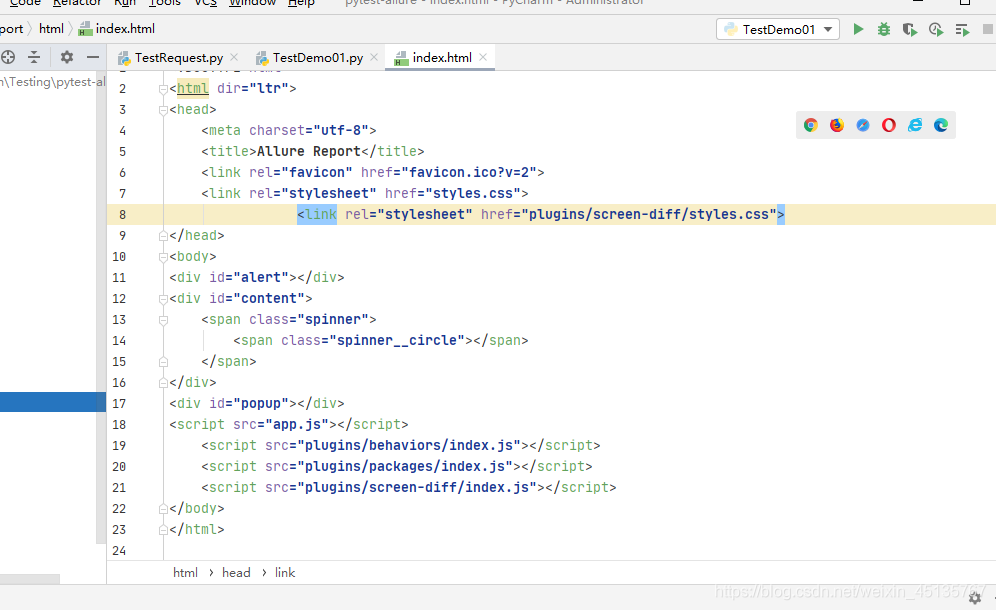 allure結(jié)合python生成測試報告教程