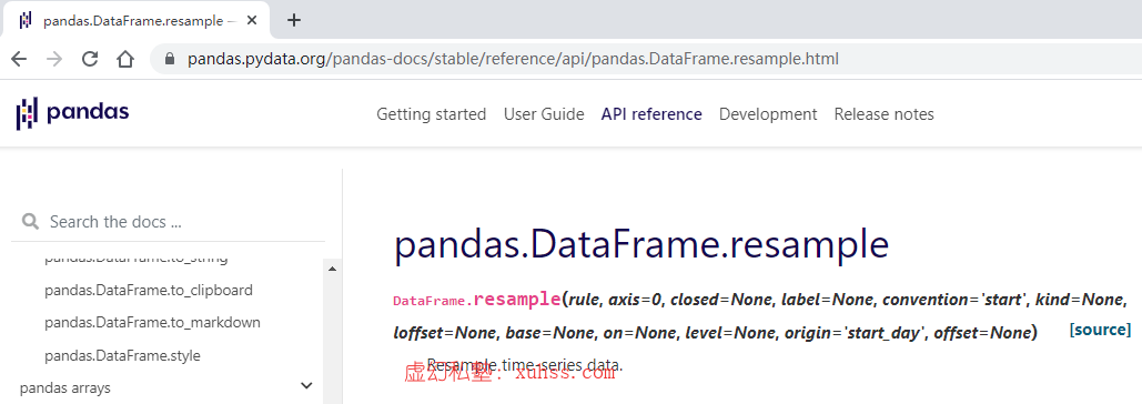 Python量化交易實(shí)戰(zhàn)之使用Resample函數(shù)轉(zhuǎn)換“日K”數(shù)據(jù)