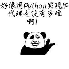 python爬蟲實戰(zhàn)之制作屬于自己的一個IP代理模塊
