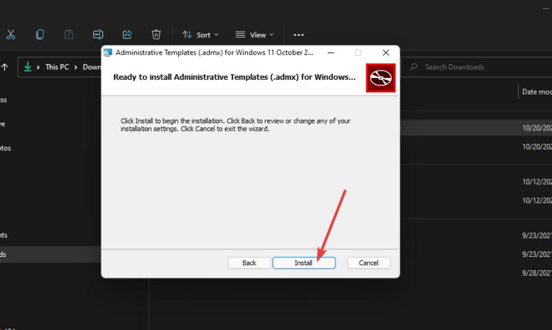 如何安裝適用于Win11正式版的ADMX模板?Win11安裝組策略編輯器ADMX模板的方法步驟