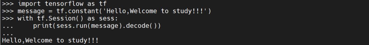 Python3安裝tensorflow及配置過程