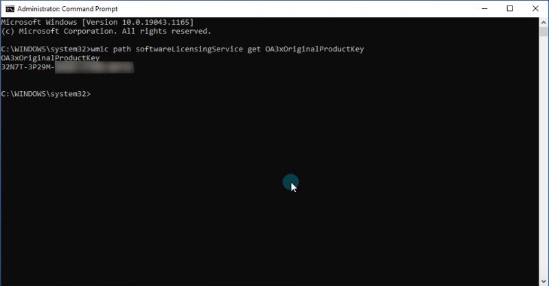 Windows 10產品密鑰在哪里？找到Win10產品密鑰操作方法