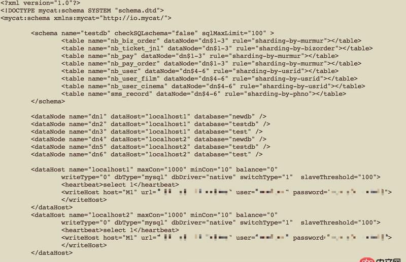 mycat配置分表，底層mysql，查詢出現數組溢出異常，求解原因？