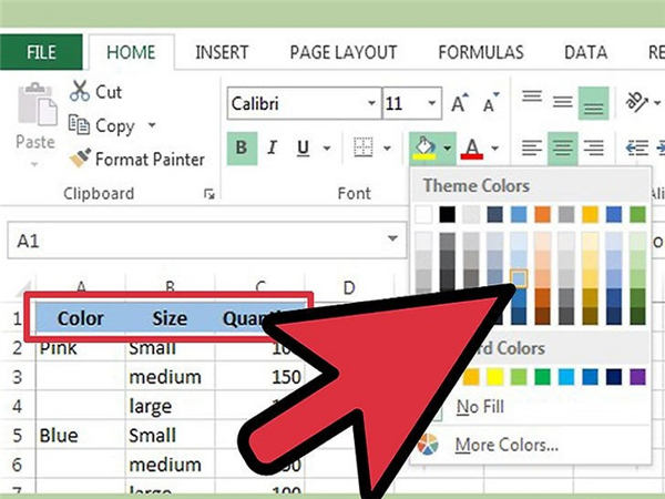 怎么在Excel中添加標題行？