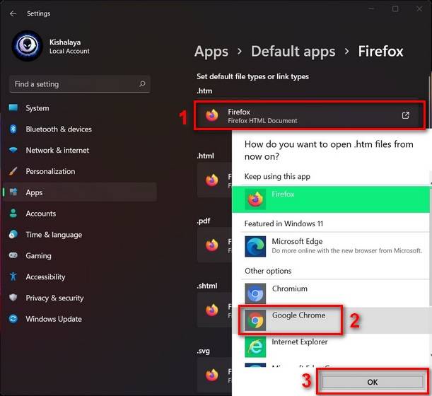 Win11怎么修改默認瀏覽器？教你如何更改Win11默認瀏覽器