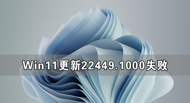 Win11更新22449.1000失敗 Win11 22449.1000更新安裝失敗解決方法