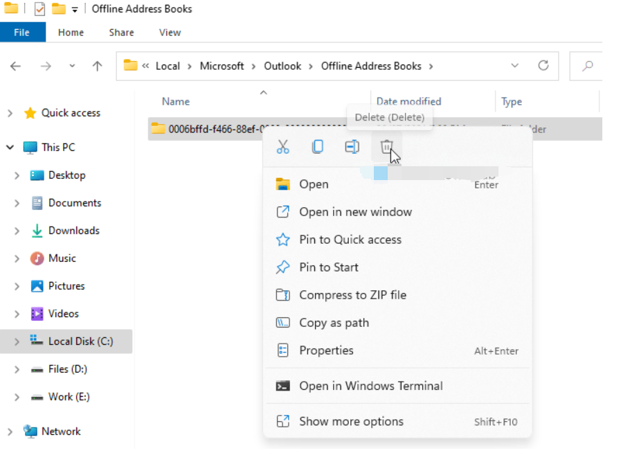 Win11中使用Outlook時錯誤代碼0x80190194-0x90019怎么辦？