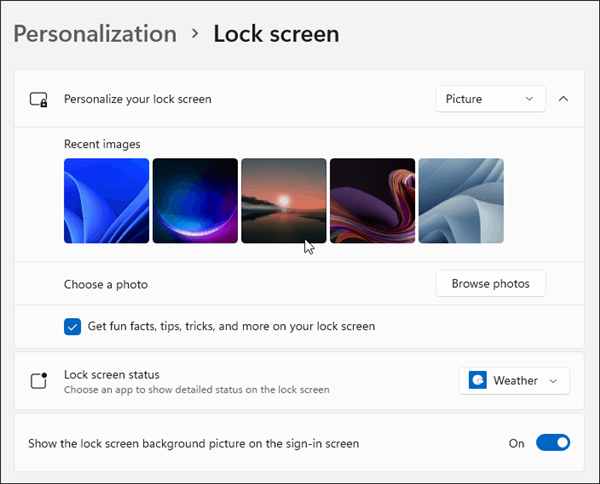 怎么更改Windows11鎖屏壁紙？更改Windows11鎖屏壁紙方法教程