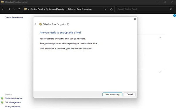 如何在Win11上快速加密硬盤？Win11上快速加密硬盤方法步驟