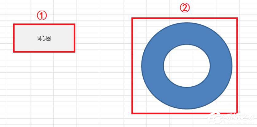 Excel表格怎么用VBA代碼插入同心圓？