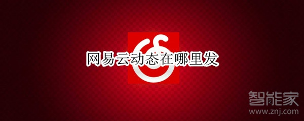 網(wǎng)易云動(dòng)態(tài)在哪里發(fā)