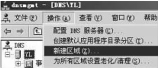 DNS服務器中創建正向查找區域的操作步驟