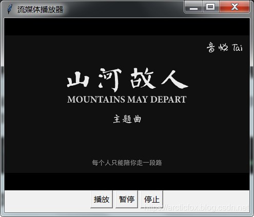 Python 流媒體播放器的實現(xiàn)(基于VLC)