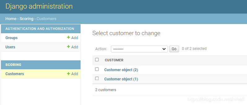 Python Django 后臺管理之后臺模型屬性詳解
