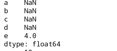 python-pandas創(chuàng)建Series數(shù)據(jù)類型的操作