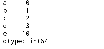 python-pandas創(chuàng)建Series數(shù)據(jù)類型的操作