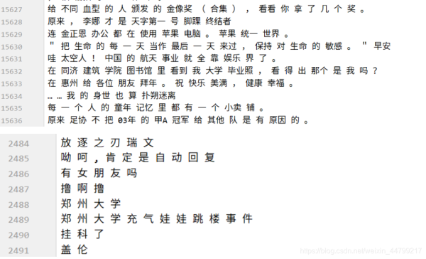 python通過Seq2Seq實現閑聊機器人