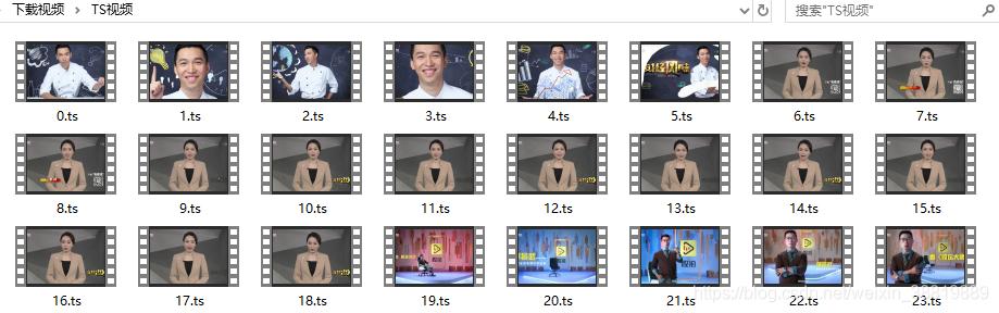 Python通過(guò)m3u8文件下載合并ts視頻的操作