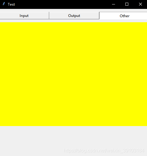 python中Tkinter實(shí)現(xiàn)分頁(yè)標(biāo)簽的示例代碼