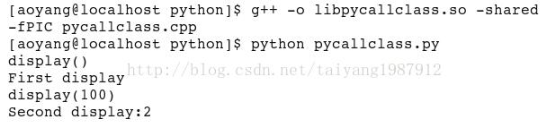 Python與C/C++的相互調用案例