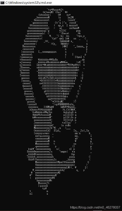 python實現(xiàn)圖片轉(zhuǎn)字符畫