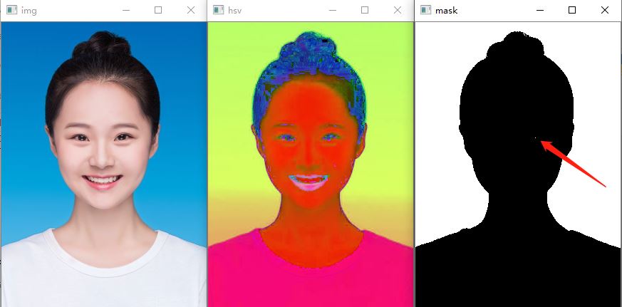 20行代碼教你用python給證件照換底色的方法示例