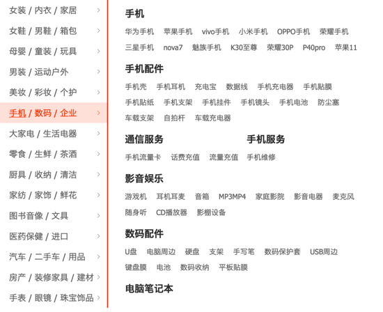 Python 無限級分類樹狀結構生成算法的實現
