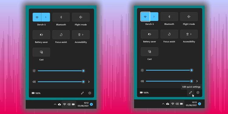 如何使用和自定義Windows11快速設置菜單？