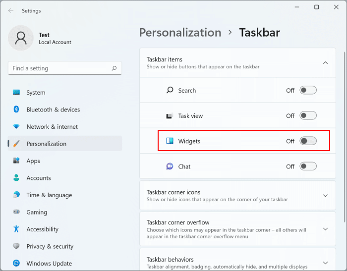 怎么將小部件圖標添加回Windows11任務欄?