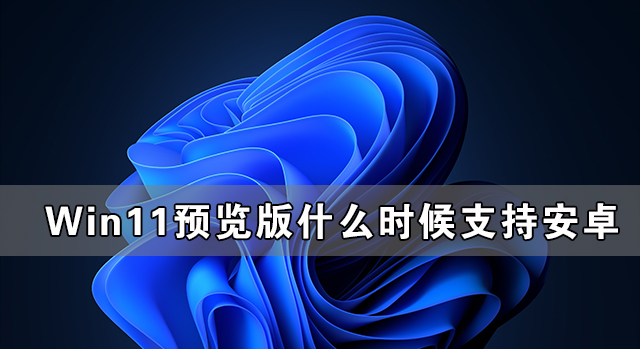 Win11預覽版什么時候支持安卓 Win11支持安卓的版本發布了嗎