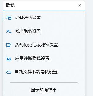 Win11如何進行隱私設置?Win11隱私設置的方法