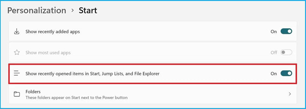 Win11怎么刪除開始菜單中的推薦文件?Win11怎么刪除開始菜單中文件?