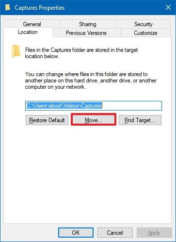 Win10怎么更改捕獲文件夾位置?Win10更改捕獲文件夾位置的方法