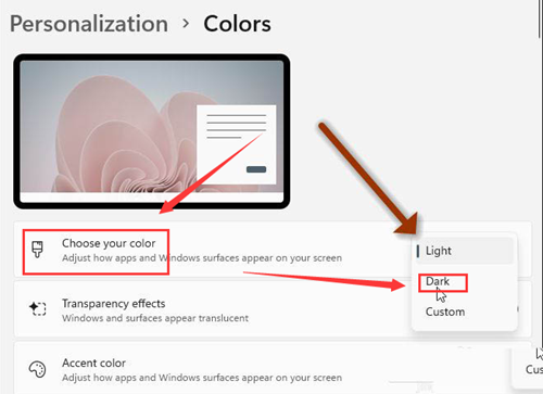 Win11主題顏色怎么設(shè)置？Win11主題顏色設(shè)置的設(shè)置方法