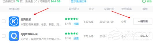 360軟件管家怎么將酷狗音樂卸載？卸載酷狗音樂操作步驟