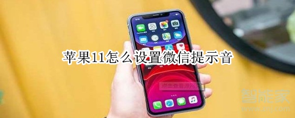 蘋果11怎么設(shè)置微信提示音