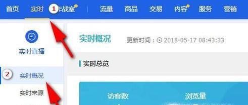 淘寶生意參謀實(shí)時概況訪客數(shù)和瀏覽量什么意思