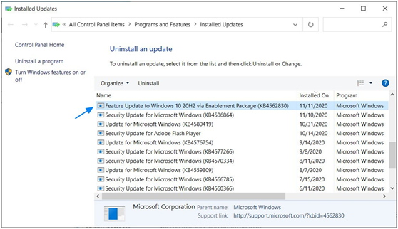 如何卸載Win10 20H2版本，并降級到以前的版本？