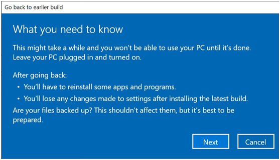 如何卸載Win10 20H2版本，并降級到以前的版本？