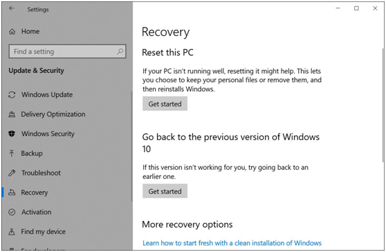 如何卸載Win10 20H2版本，并降級到以前的版本？